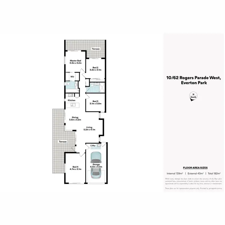 Floorplan of Homely villa listing, 10/62 Rogers Parade West, Everton Park QLD 4053