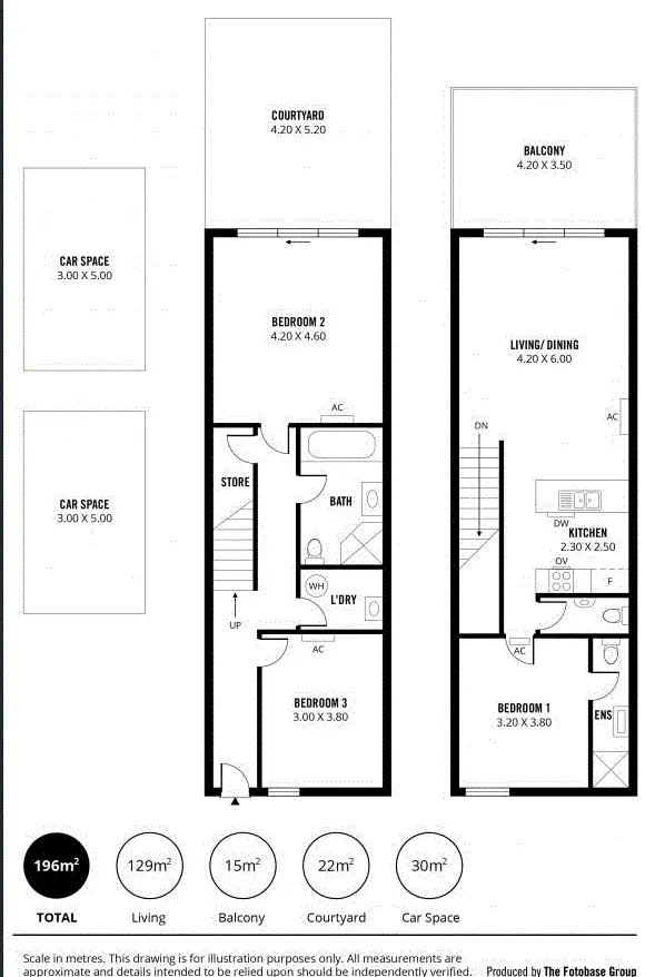 Floorplan of Homely apartment listing, 3/141 Hindmarsh Road, Victor Harbor SA 5211