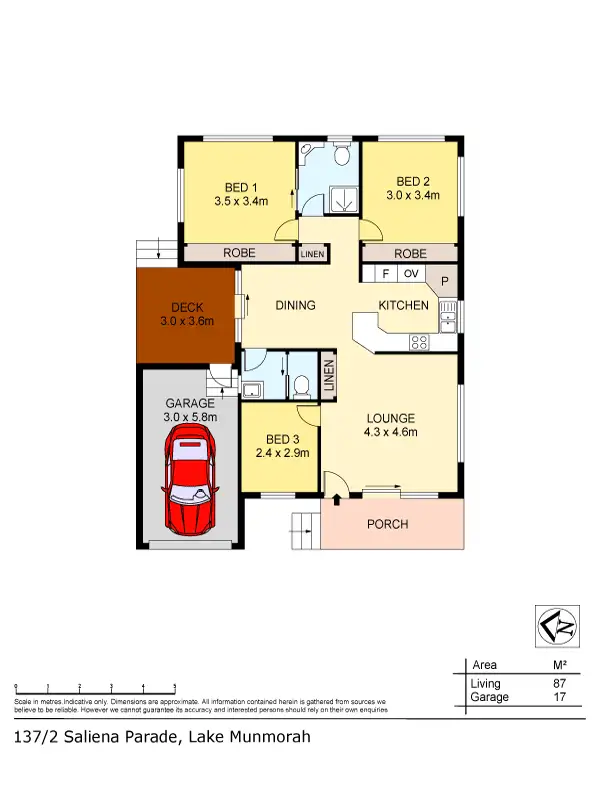 Floorplan of Homely house listing, 137/2 Saliena Avenue, Lake Munmorah NSW 2259