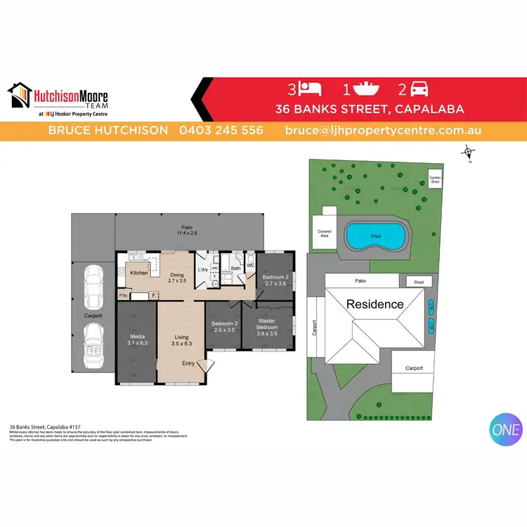 Floorplan of Homely house listing, 36 Banks Street, Capalaba QLD 4157
