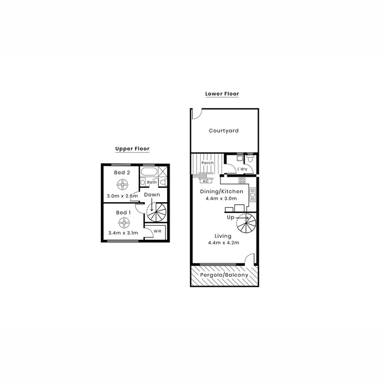 Floorplan of Homely unit listing, 11/29 Norton Summit Road, Woodforde SA 5072