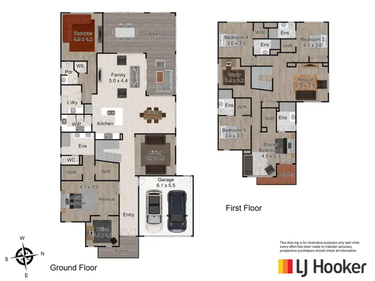 Floorplan of Homely house listing, 49 Ridgemont Drive, Berwick VIC 3806