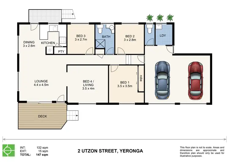 Floorplan of Homely house listing, 2 Utzon Street, Yeronga QLD 4104