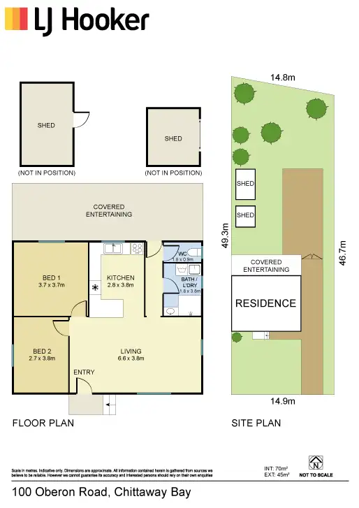 Floorplan of Homely house listing, 100 Oberon Road, Chittaway Bay NSW 2261