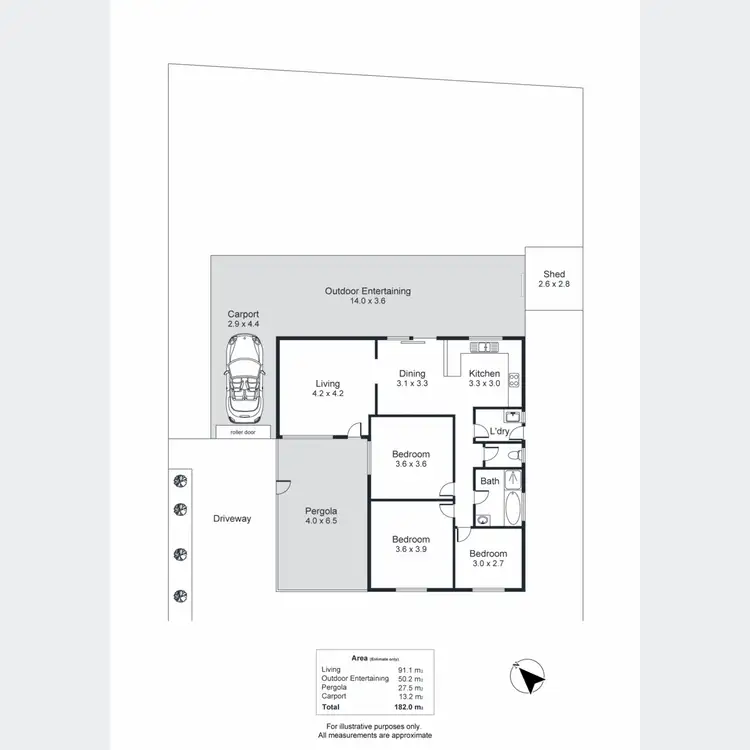 Floorplan of Homely house listing, 29 Lennox Drive, Paralowie SA 5108