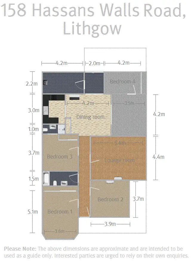 Floorplan of Homely house listing, 158 Hassans Walls Road, Lithgow NSW 2790