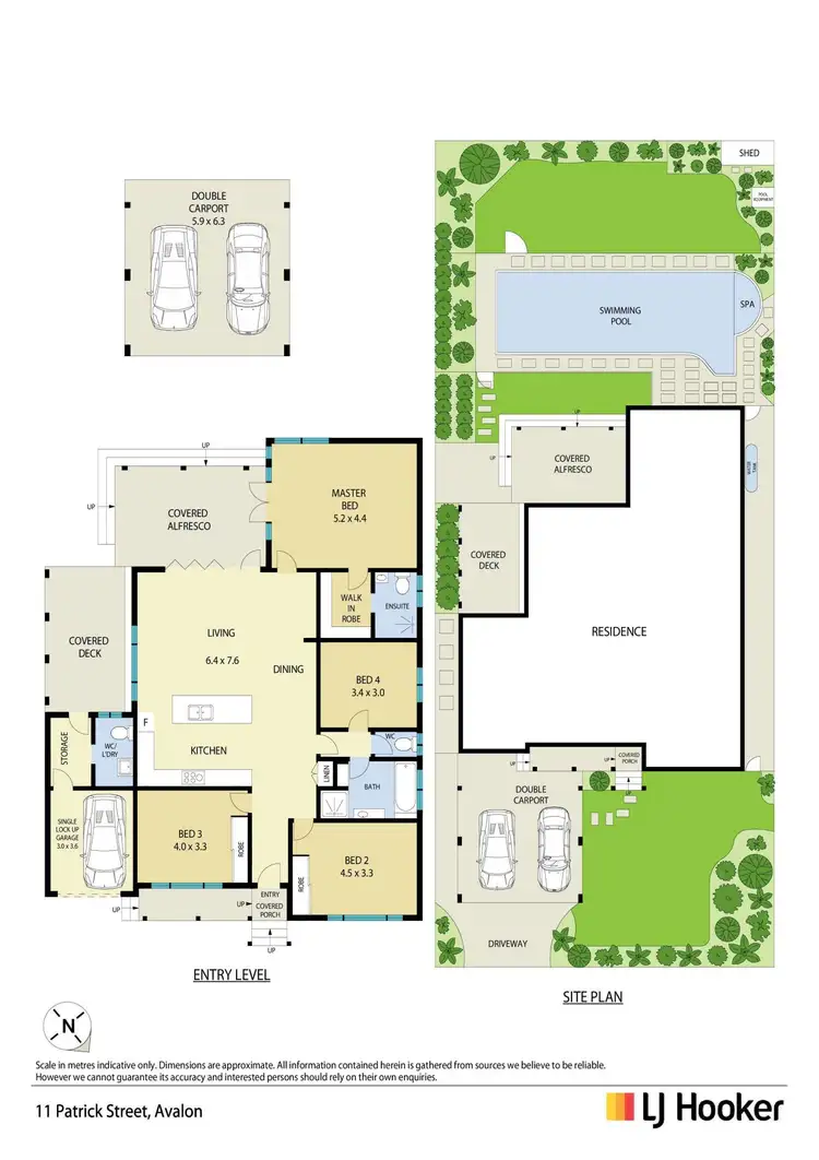 Floorplan of Homely house listing, 11 Patrick Street, Avalon Beach NSW 2107