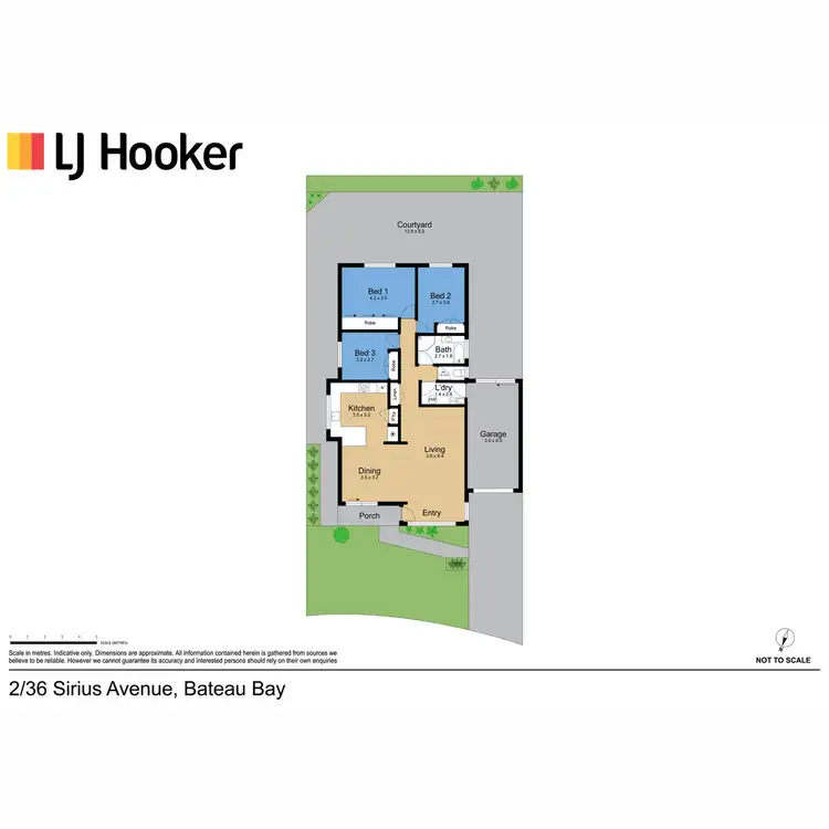 Floorplan of Homely villa listing, 2/36 Sirius Avenue, Bateau Bay NSW 2261