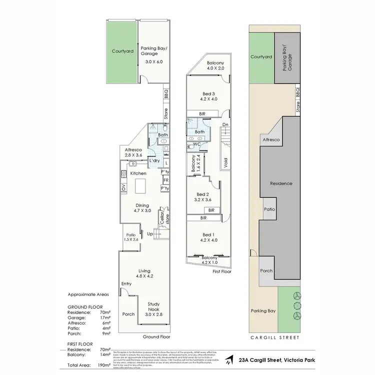 Floorplan of Homely house listing, 23a Cargill Street, Victoria Park WA 6100