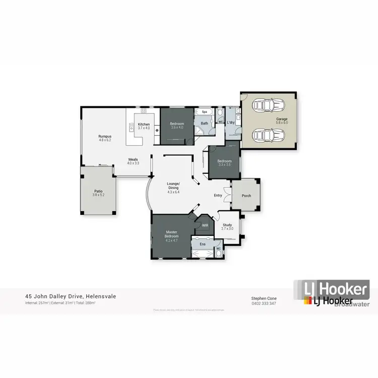 Floorplan of Homely house listing, 45 John Dalley Drive, Helensvale QLD 4212