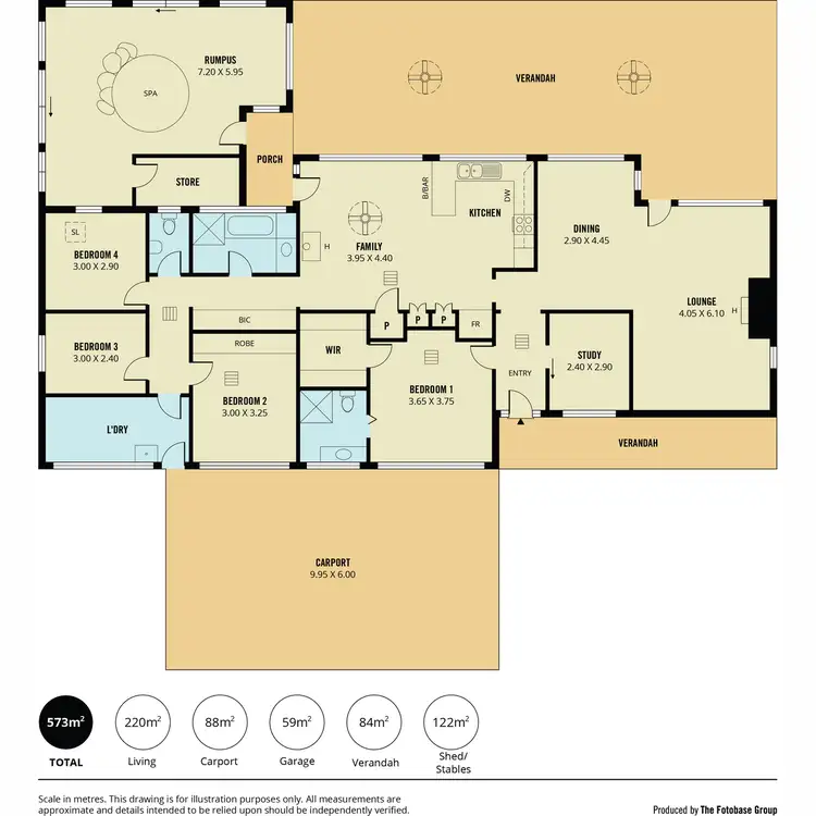 Floorplan of Homely house listing, 65 Johnson Road, One Tree Hill SA 5114