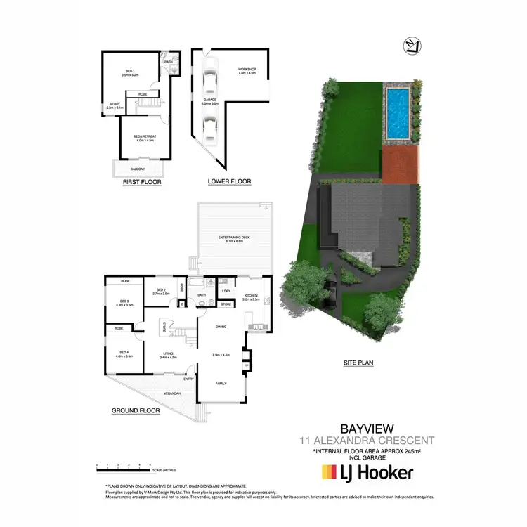 Floorplan of Homely house listing, 11 Alexandra Crescent, Bayview NSW 2104