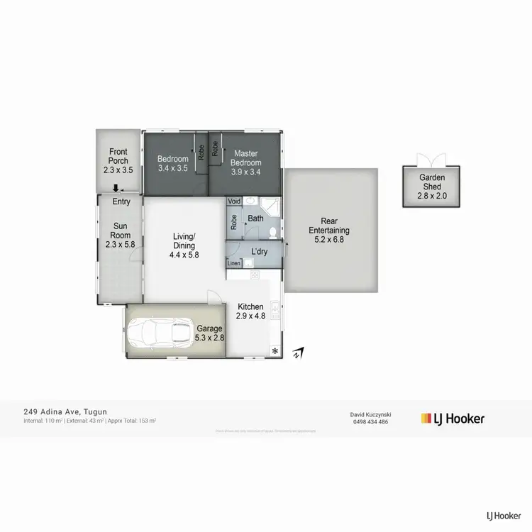 Floorplan of Homely house listing, 249 Adina Avenue, Bilinga QLD 4225