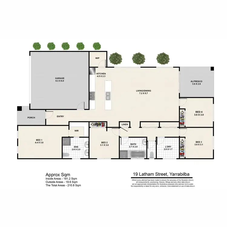Floorplan of Homely house listing, 19 Latham Street, Yarrabilba QLD 4207