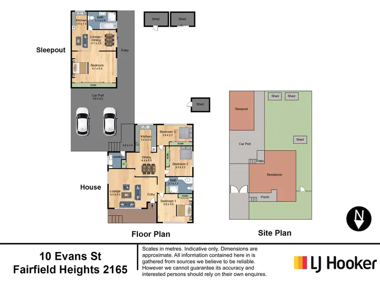 Floorplan of Homely house listing, 10-12 Evans Street, Fairfield Heights NSW 2165