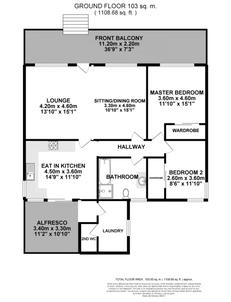 Floorplan of Homely house listing, 269 Maitland Road, Cessnock NSW 2325