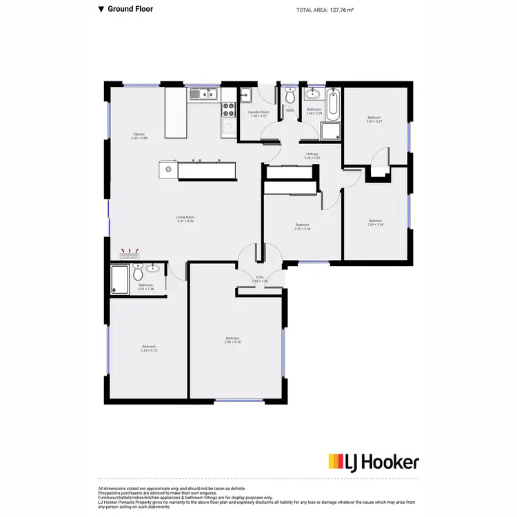Floorplan of Homely house listing, 9 Jordan Place, Bridgewater TAS 7030