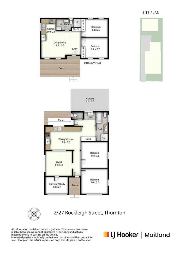 Floorplan of Homely house listing, 2/27 Rockleigh Street, Thornton NSW 2322