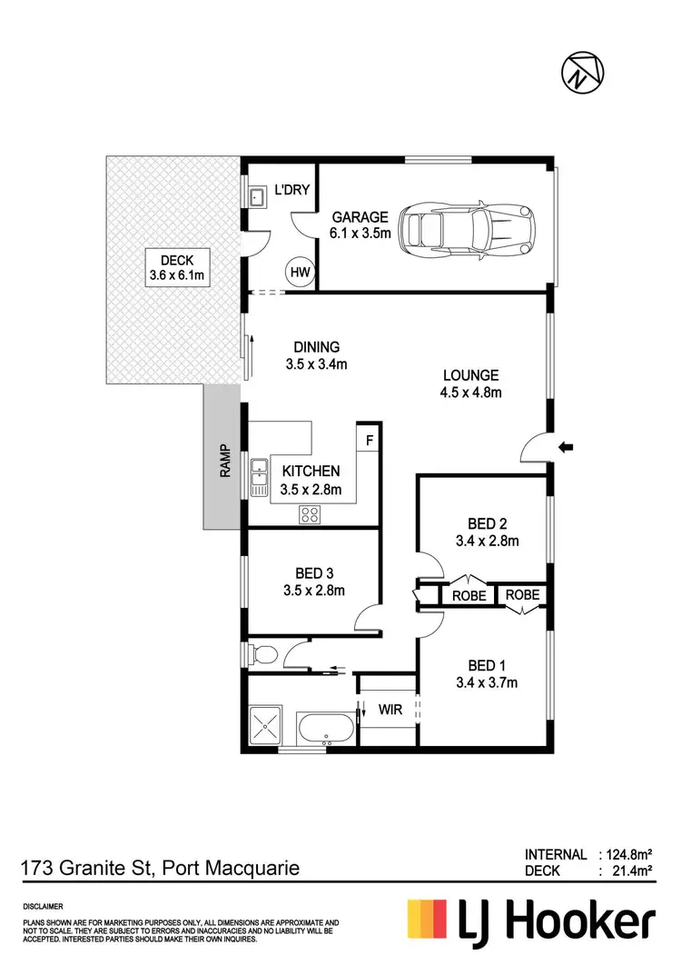 Floorplan of Homely house listing, 173 Granite Street, Port Macquarie NSW 2444