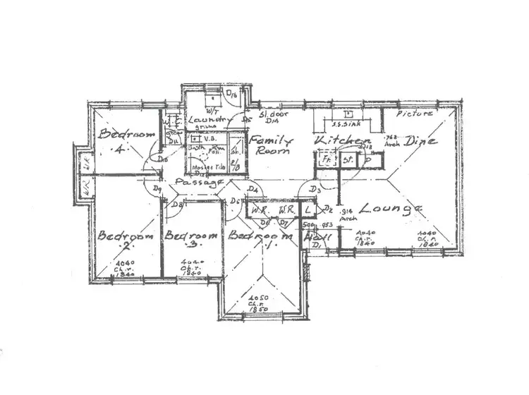 Floorplan of Homely house listing, 4 Fruin Court, Warnbro WA 6169