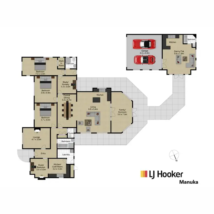 Floorplan of Homely house listing, 2 Lockyer Street, Griffith ACT 2603
