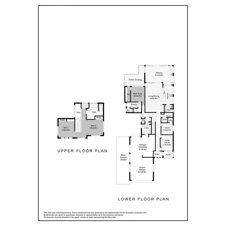 Floorplan of Homely house listing, 7 Averil Street, Abbey WA 6280