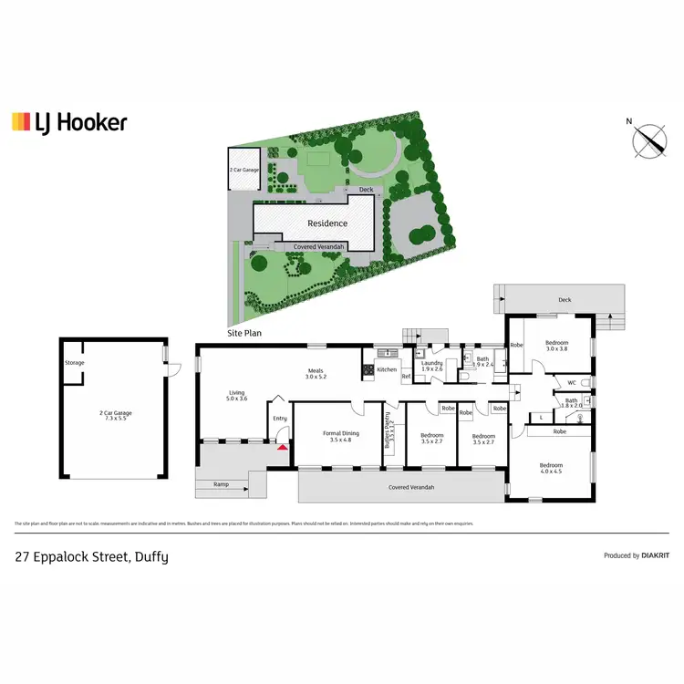 Floorplan of Homely house listing, 27 Eppalock Street, Duffy ACT 2611