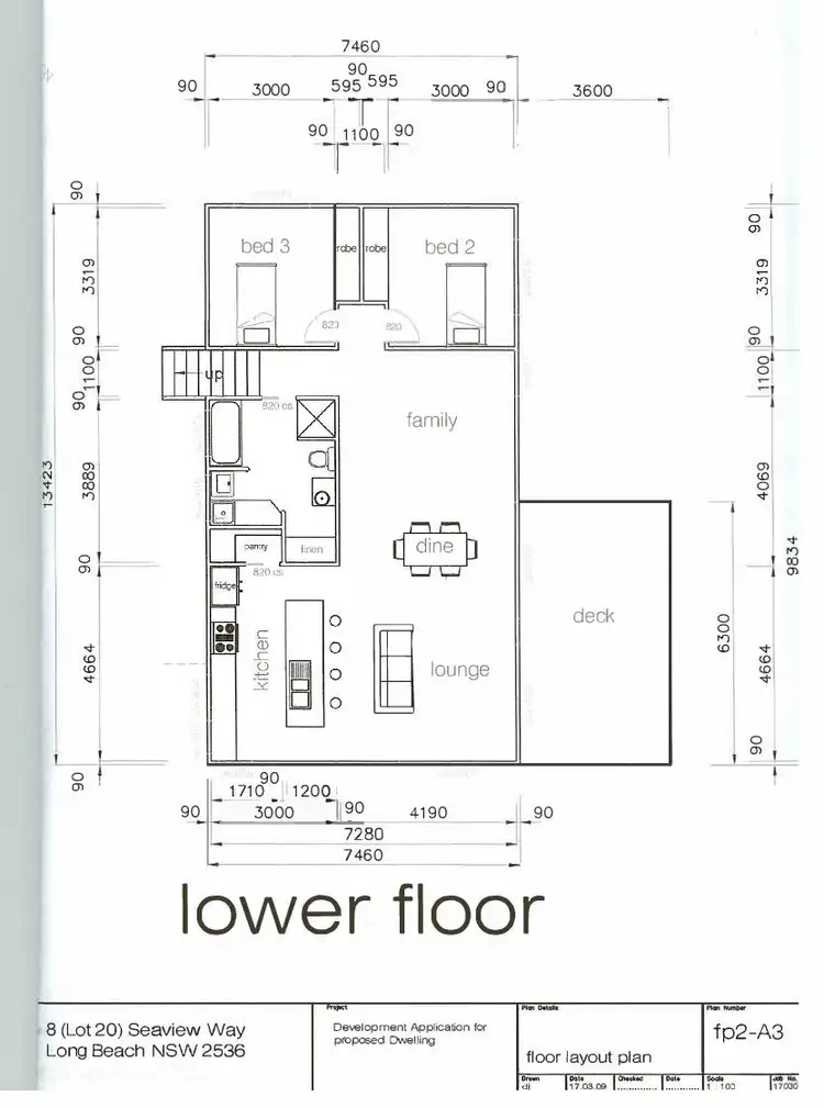 Floorplan of Homely house listing, 8 Seaview Way, Long Beach NSW 2536