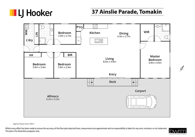 Floorplan of Homely house listing, 37 Ainslie Parade, Tomakin NSW 2537
