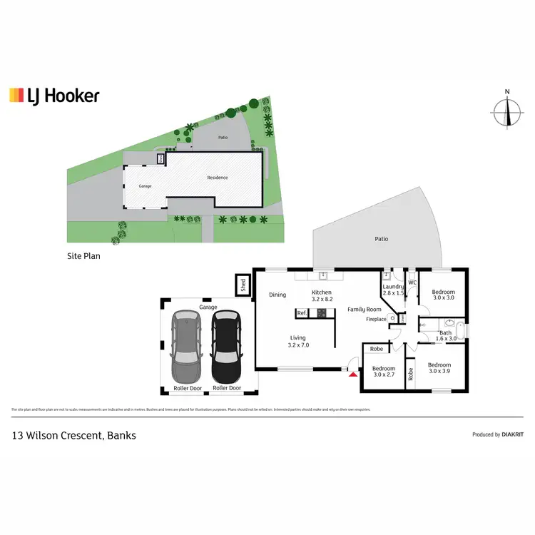 Floorplan of Homely house listing, 13 Wilson Crescent, Banks ACT 2906