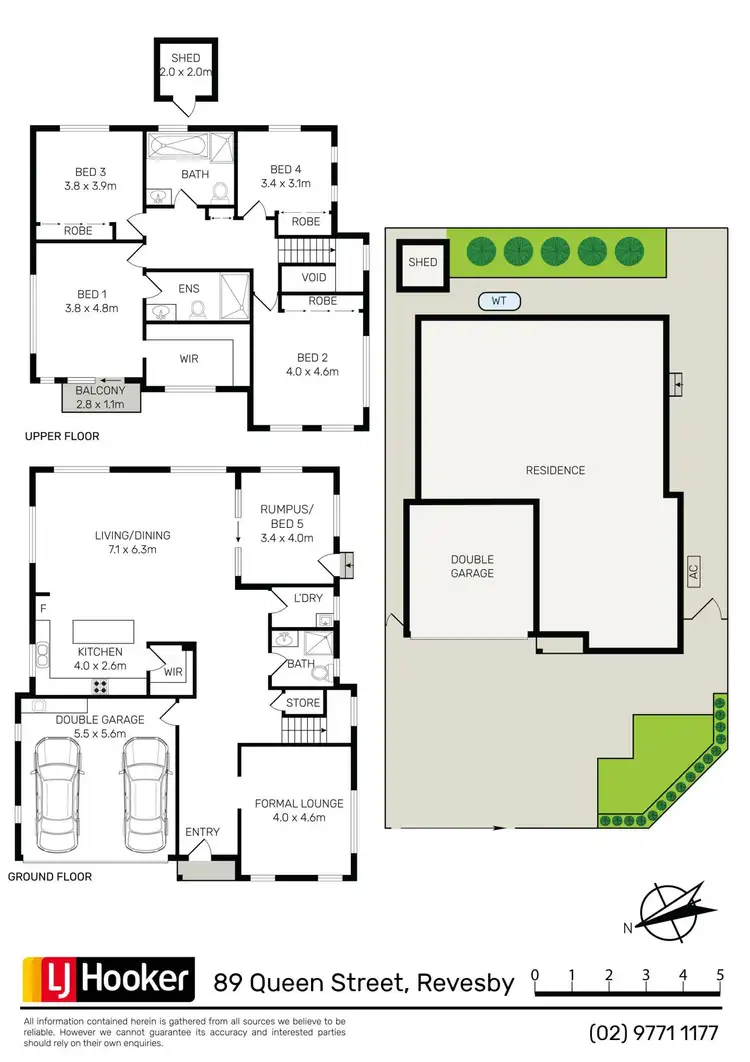 Floorplan of Homely house listing, 89 Queen Street, Revesby NSW 2212