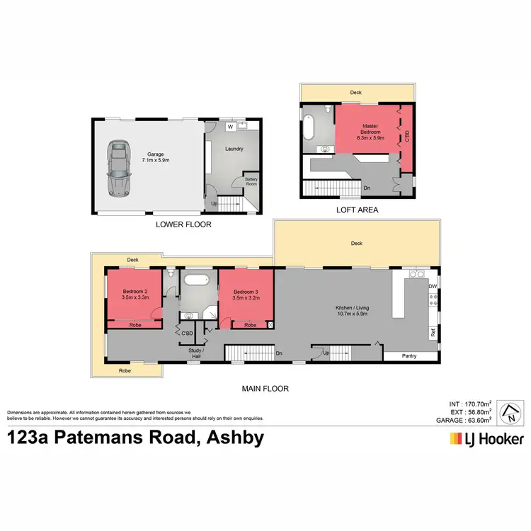 Floorplan of Homely house listing, 123a Patemans Road, Ashby NSW 2463