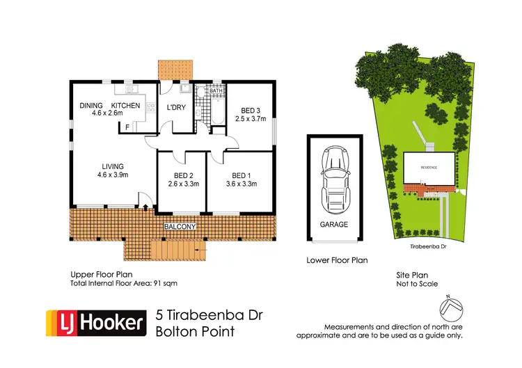 Floorplan of Homely house listing, 5 Tirabeenba Drive, Bolton Point NSW 2283