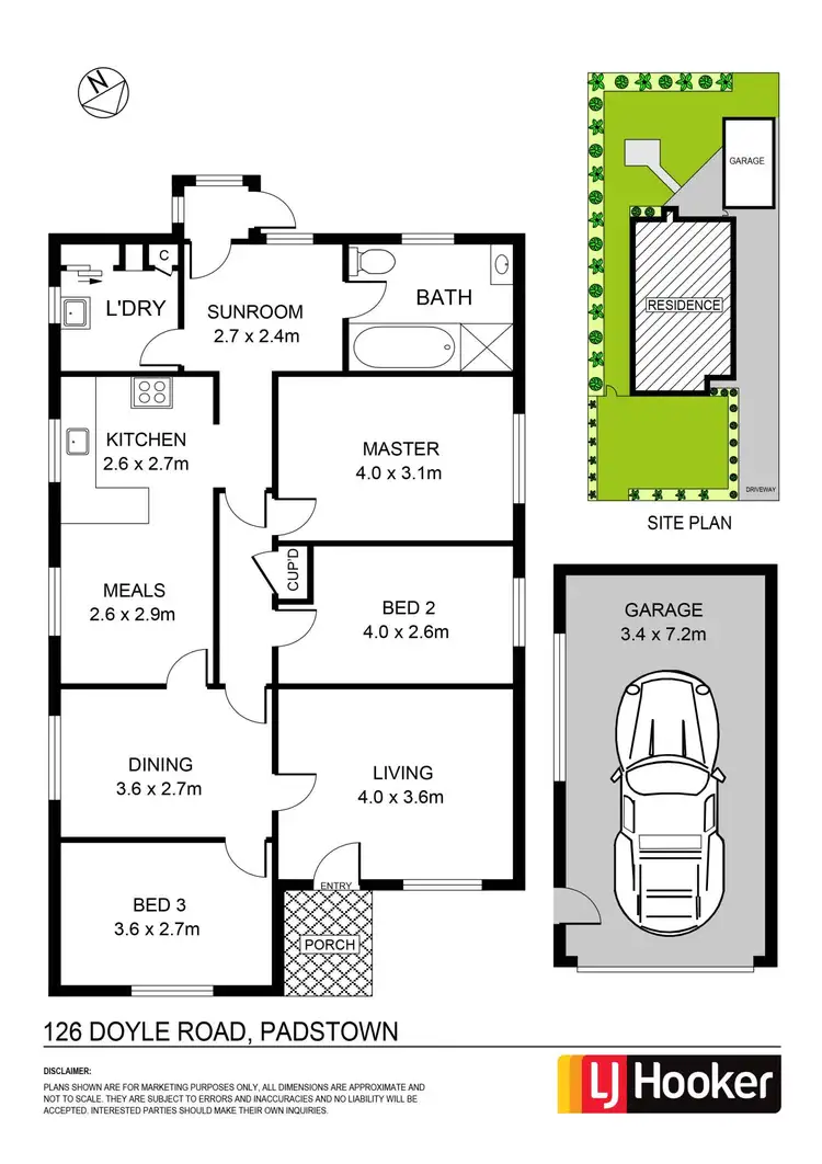 Floorplan of Homely house listing, 126 Doyle Road, Padstow NSW 2211