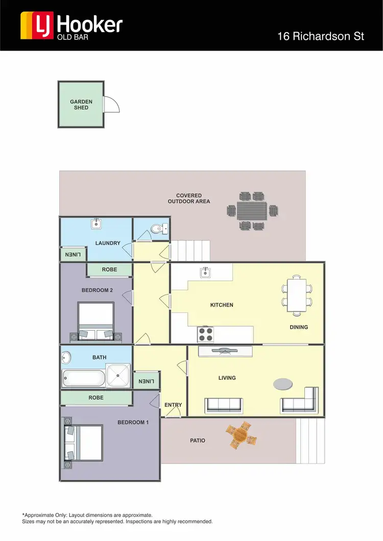 Floorplan of Homely house listing, 16 Richardson Street, Taree NSW 2430