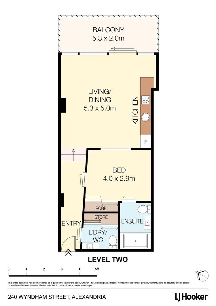 Floorplan of Homely apartment listing, C89/240 Wyndham Street, Alexandria NSW 2015
