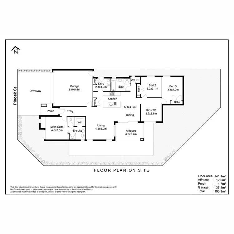 Floorplan of Homely house listing, 2 Pinoak Street, Point Cook VIC 3030