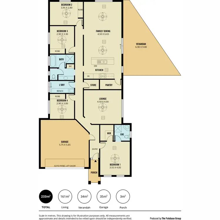 Floorplan of Homely house listing, 15 Inverness Street, Blakeview SA 5114