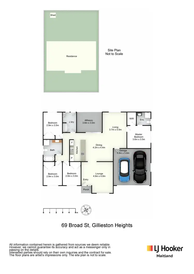 Floorplan of Homely house listing, 69 Broad Street, Gillieston Heights NSW 2321