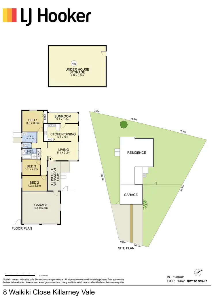 Floorplan of Homely house listing, 8 Waikiki Close, Killarney Vale NSW 2261
