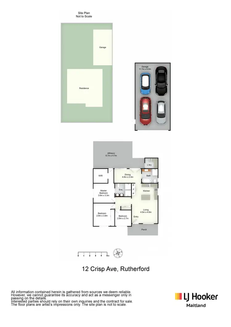Floorplan of Homely house listing, 12 Crisp Avenue, Rutherford NSW 2320