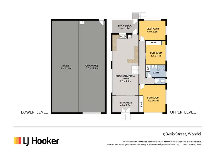 Floorplan of Homely house listing, 5 Bevis Street, Wandal QLD 4700
