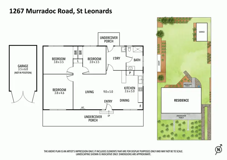 Floorplan of Homely house listing, 1267 Murradoc Road, St Leonards VIC 3223