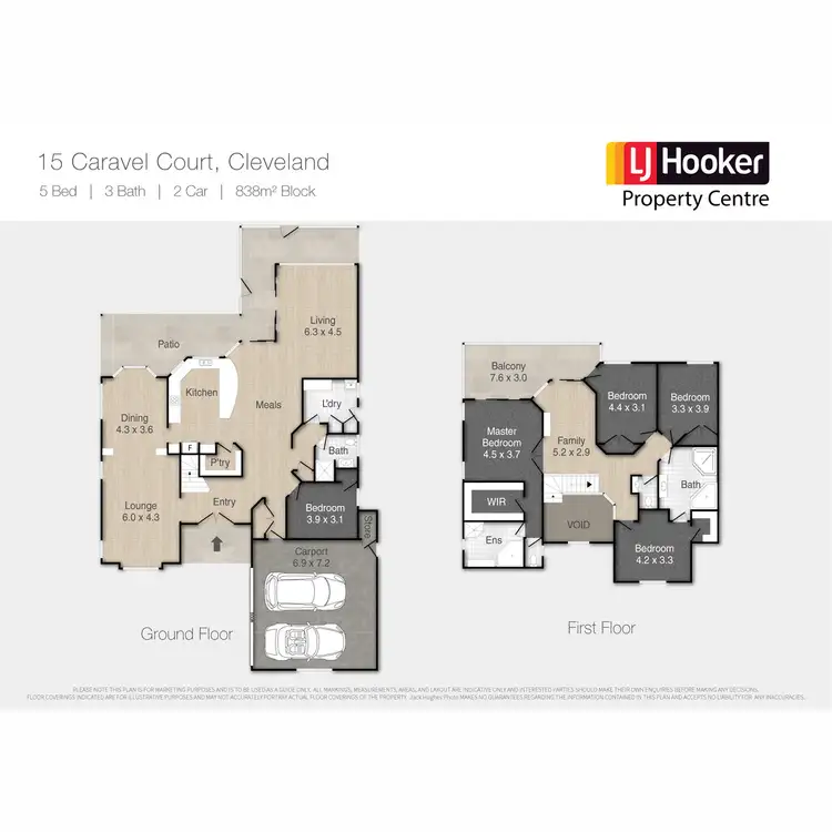 Floorplan of Homely house listing, 15 Caravel Court, Raby Bay QLD 4163