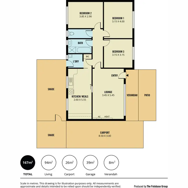 Floorplan of Homely house listing, 40 Goodall Road, Para Hills SA 5096