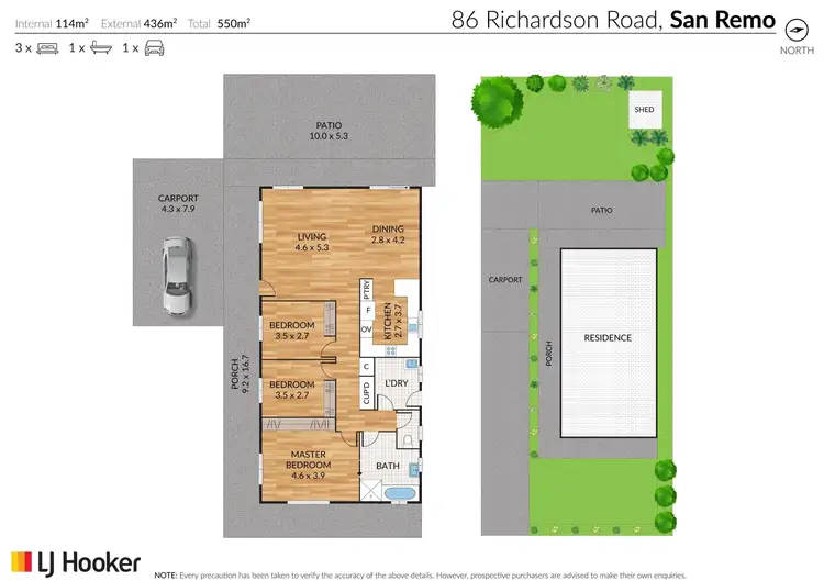Floorplan of Homely house listing, 86 Richardson Road, San Remo NSW 2262