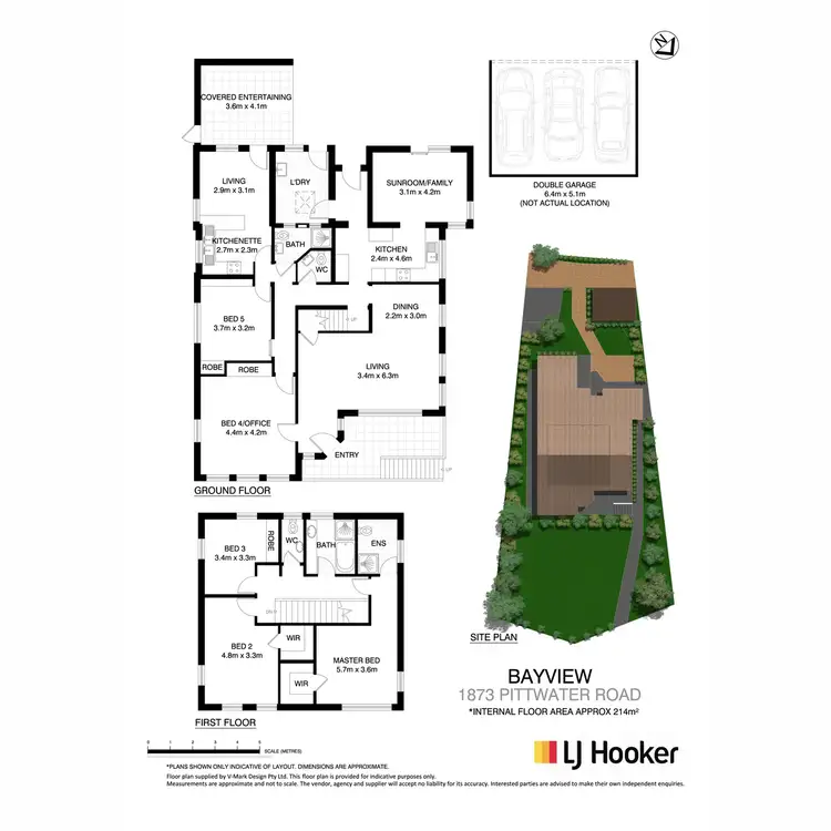 Floorplan of Homely house listing, 1873 Pittwater Road, Bayview NSW 2104