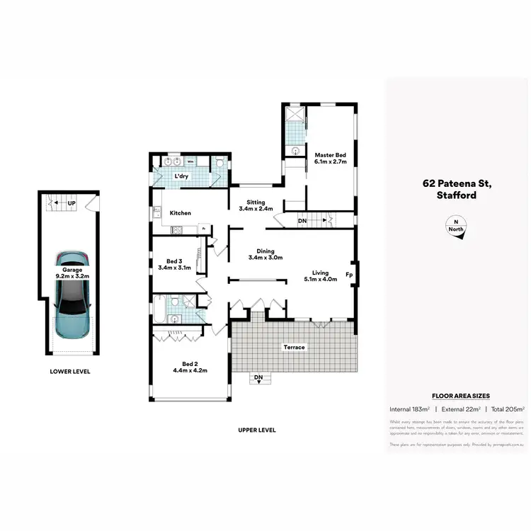 Floorplan of Homely house listing, 62 Pateena Street, Stafford QLD 4053
