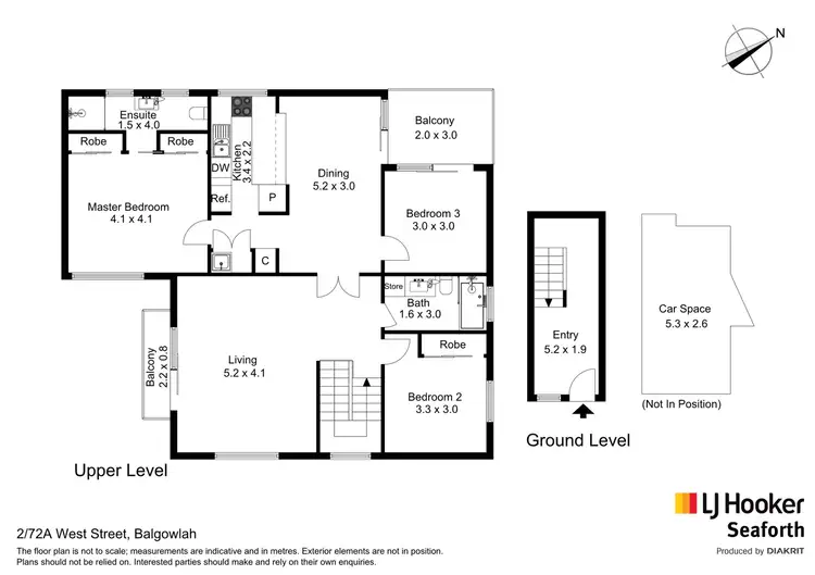 Floorplan of Homely unit listing, 2/72a West Street, Balgowlah NSW 2093