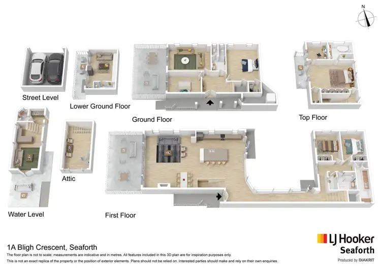 Floorplan of Homely house listing, 1a Bligh Crescent, Seaforth NSW 2092
